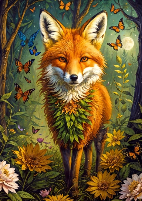 Puzzle Magiczna lisica 1000 elementów
