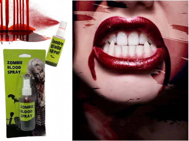Halloweenowy spray ze sztuczną krwią