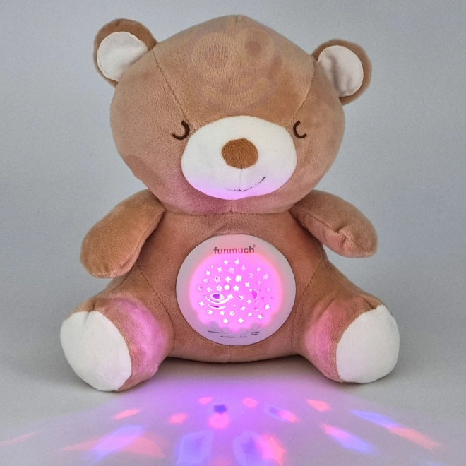 Woopie Baby uspokajający pluszak z projektorem miś 2w1