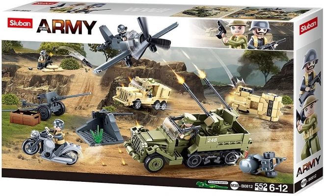 Sluban Army M38-B0812 Pojazdy wojskowe