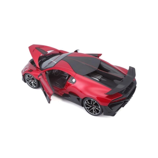 Model Bburago Bugatti Divo czerwony 1:18
