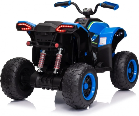 Jeżdżący czterokołowiec Fast Wheel niebieski