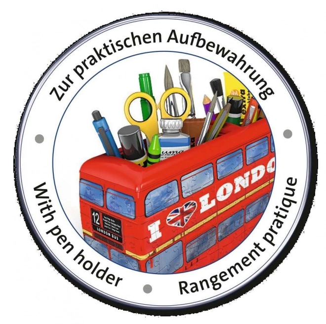 Ravensburger 3D puzzle londyński autobus Doubledecker 216 elementów