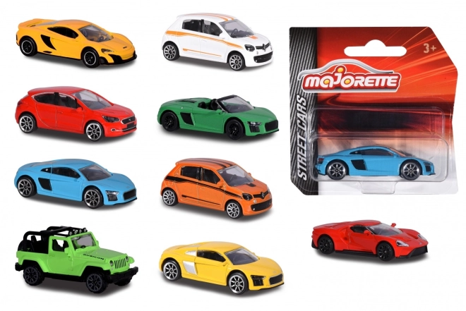Majorette Street Cars, metalowe autka