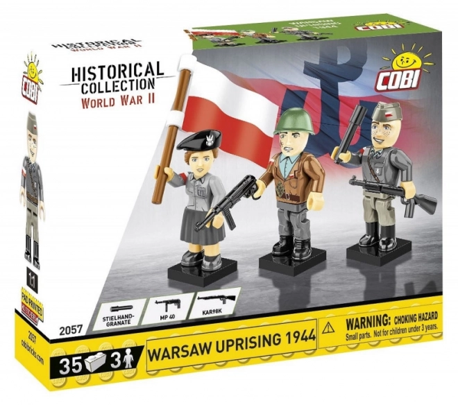 Figurki Powstańców Powstania Warszawskiego 1944 zestaw