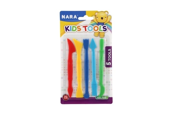 Zestaw plastikowych narzędzi modelarskich Nara 5 szt.