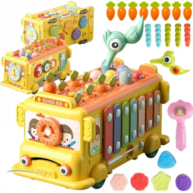 Interaktywny autobus Montessori 6w1
