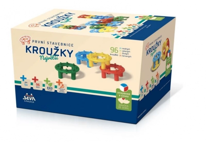 Pierwszy zestaw konstrukcyjny KÓŁKA - Największy