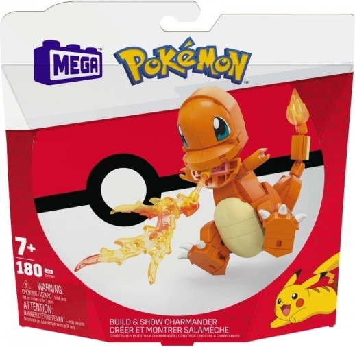 Klocki Pokémon Squirtle średnie – figurka do złożenia – Charmander