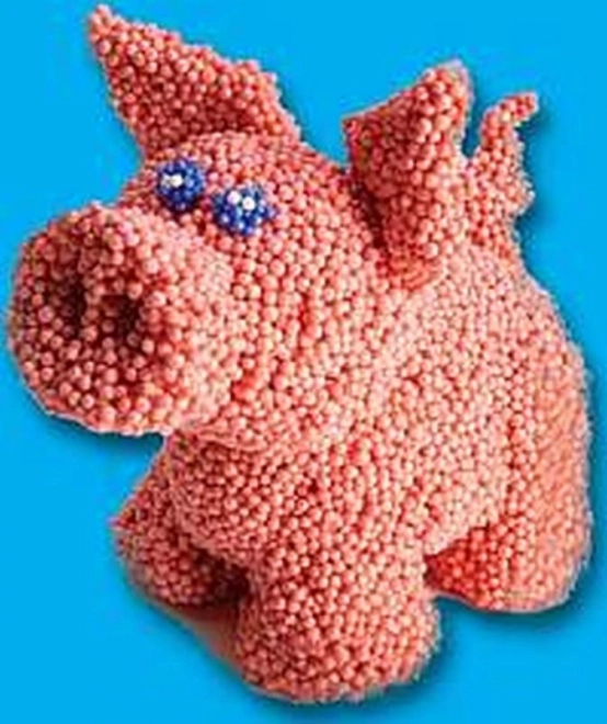 PlayFoam® Plastelina kulkowa 4 kolory na karcie 19,5x27x3cm