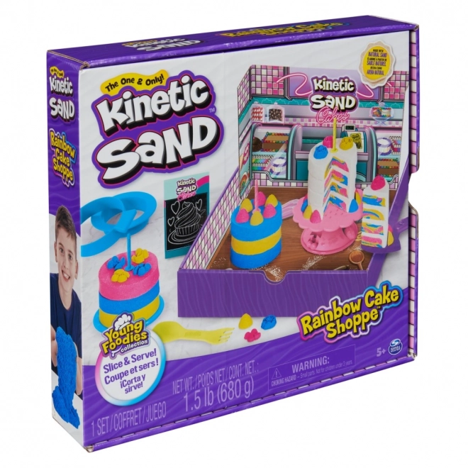 Kinetic Sand Tęczowa Cukiernia