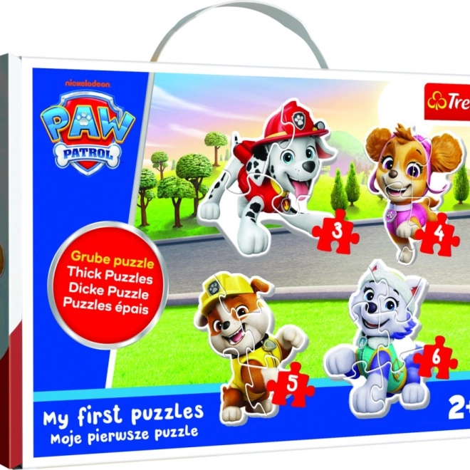 Puzzle dla najmłodszych – urocze pieski (PSI PATROL)