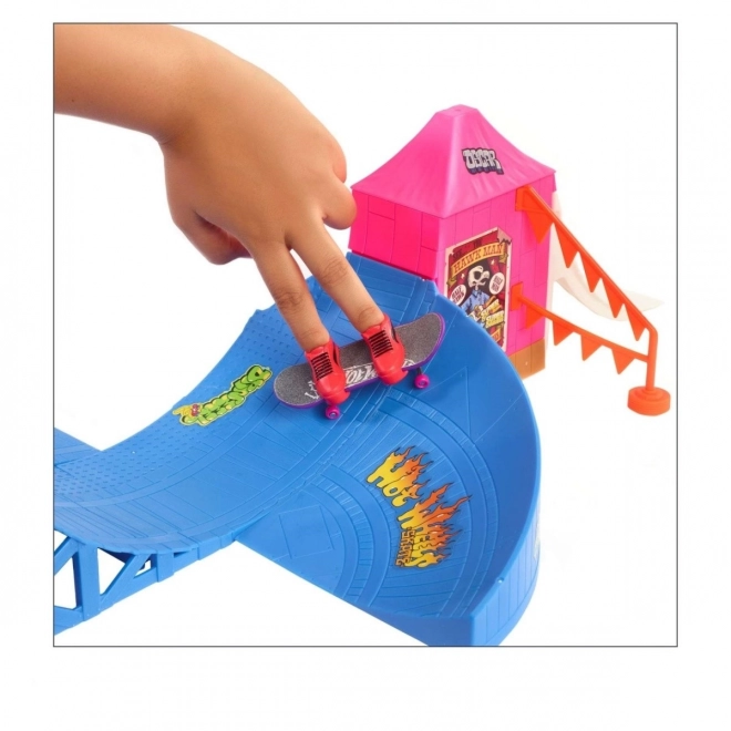 Hot Wheels Zabawny skatepark zestaw
