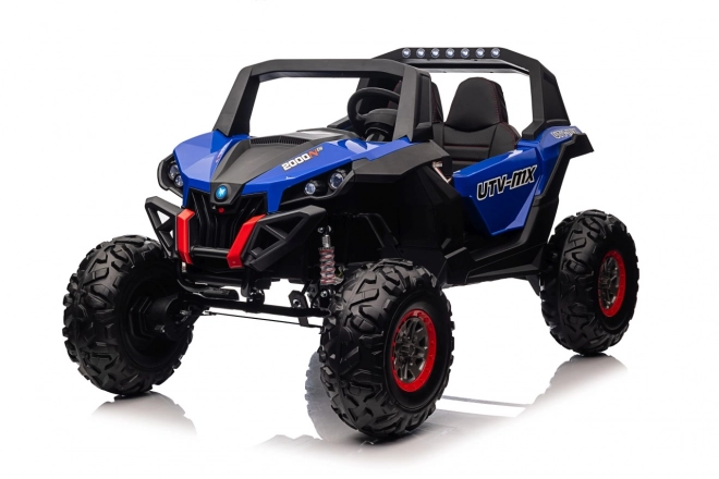 Dziecięcy elektryczny buggy UTV-MX niebieski