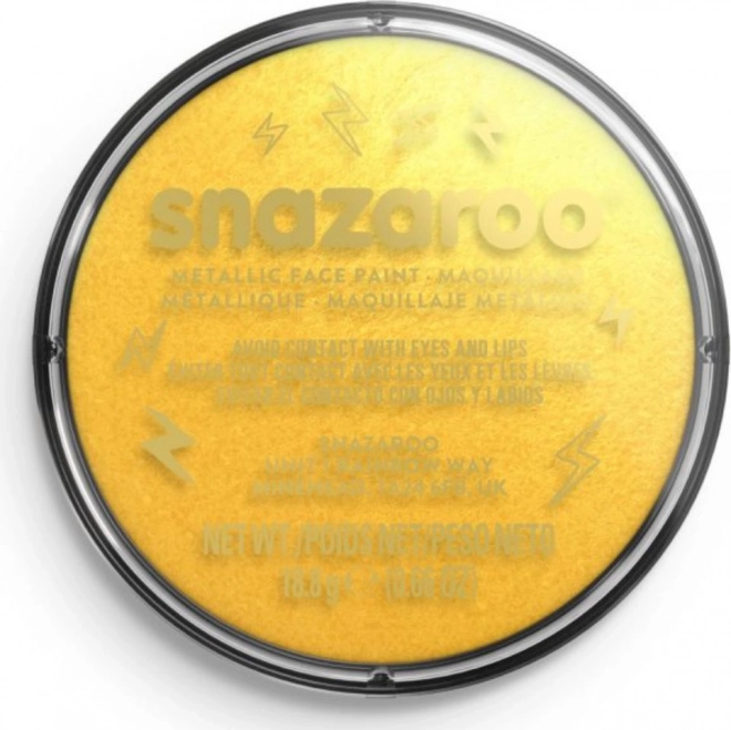 Farba do twarzy Snazaroo Metaliczna Złota 18 ml