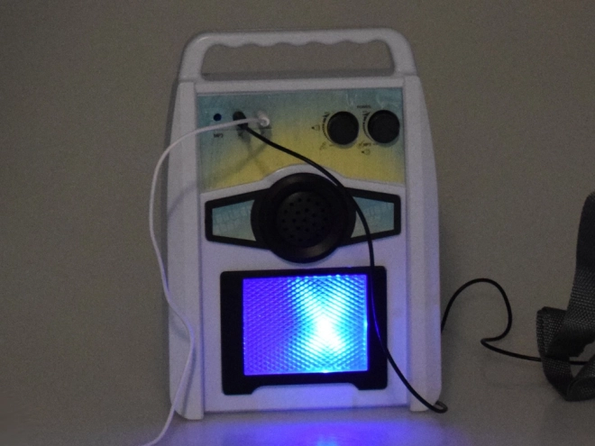 Elektryczna gitara z mikrofonem i wzmacniaczem dla dzieci Karaoke