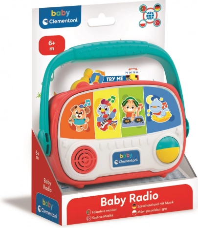 Mówiące dziecięce radio CLEMENTONI
