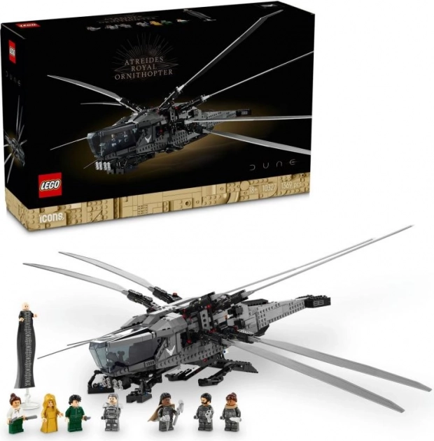 Lego Icons Diuna Królewska Ornitopter Atrydów