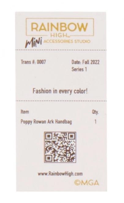 Torebka Rainbow High Accessories Studio Series 1