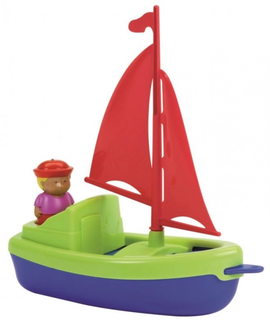 Żaglówka 22,5 cm z marynarzem