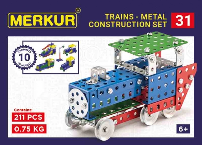 Merkur 031 Modele kolejowe - 211 części