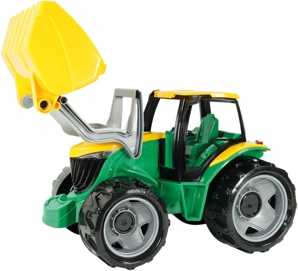 Dziecięcy traktor z łyżką Zielono-Żółty