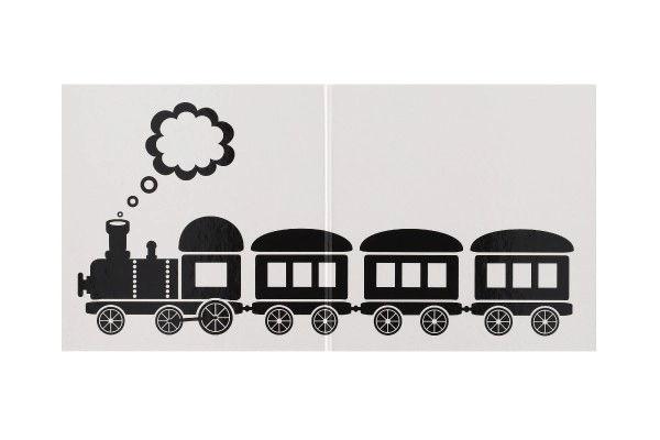 Książeczka Kontrastowe Leporello Środki Transportu 15,5x15cm 0m+