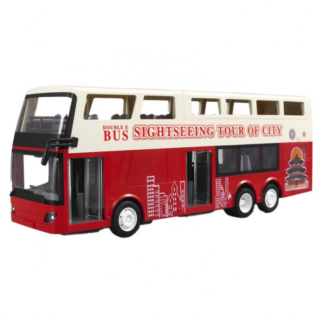 Zdalnie sterowany autobus RC 1:18 Double Eagle (czerwony) E640-003