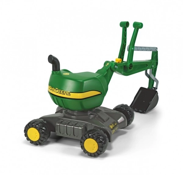 Dziecięca koparka na kołach John Deere