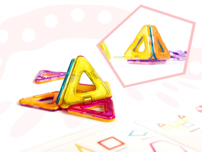 Magnetyczne klocki Magical Magnet 52 sztuk