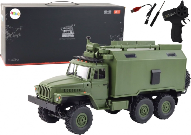 wojskowa ciężarówka RC WPL B-36 1:16 4WD z LED
