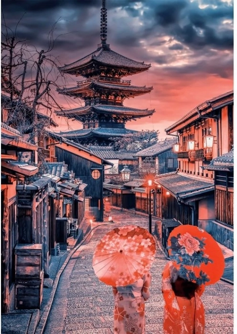 Puzzle Wieczór w Kioto 500 elementów CLEMENTONI