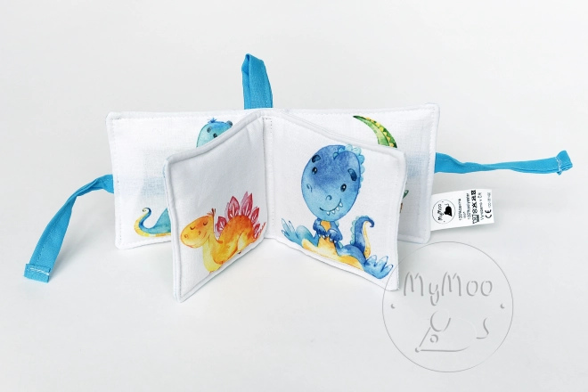 MyMoo Mini miękka książeczka - Podróż do prehistorii