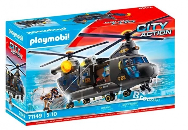 Helikopter ratunkowy jednostki specjalnej Playmobil City Action