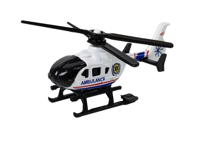 Zestaw pojazdów ratunkowych 1:64 6 sztuk