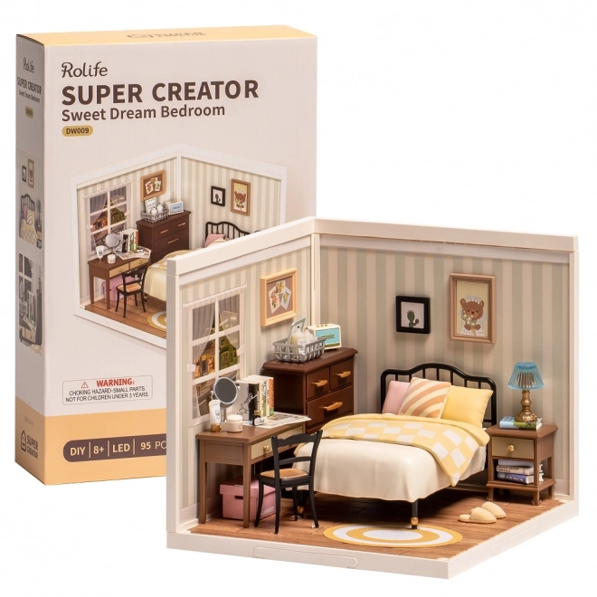 RoboTime miniatura domku Sypialnia Sweet Dream