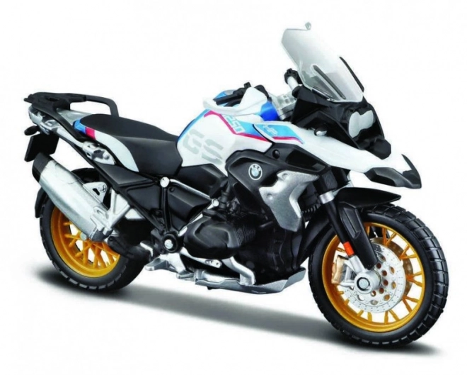Metalowy model motocykla BMW R 1250 GS ze stojakiem 1/18