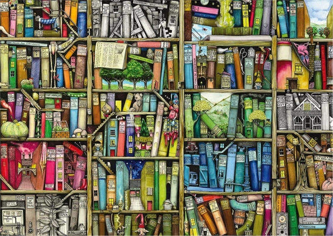 Ravensburger puzzle niezwykła biblioteka 1000 elementów