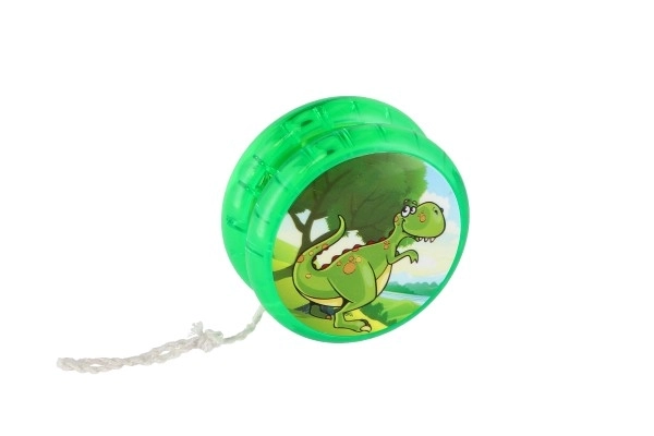 Jojo dinozaury świecące plastik 6cm na baterie mix rodzajów 12 sztuk w pudełku
