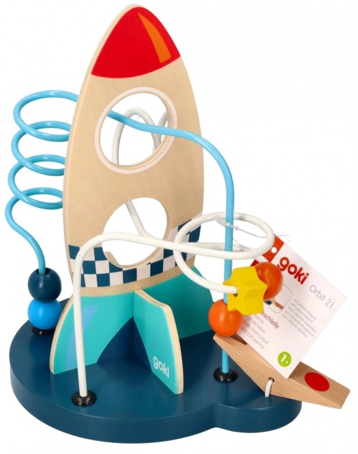 Lelin Toys leśne koraliki labirynt