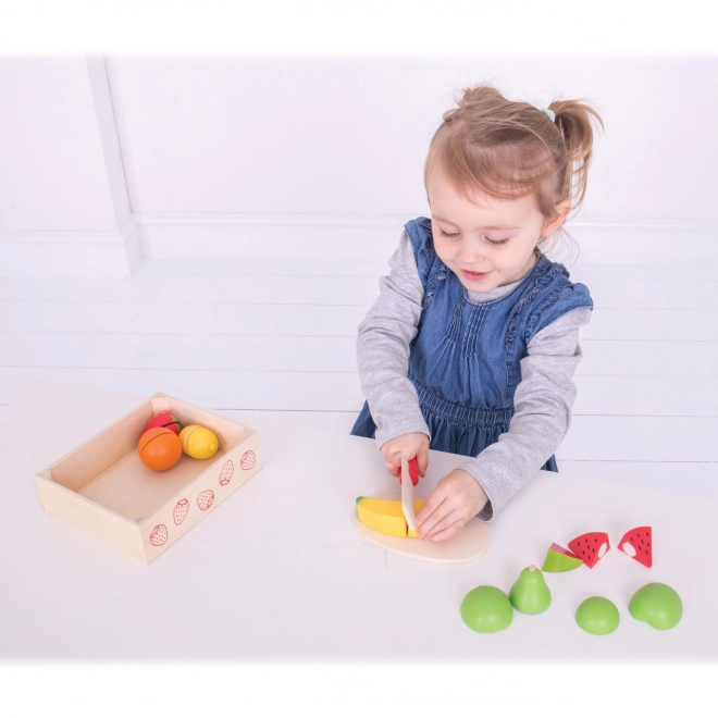 Bigjigs Toys Krojenie owoców w pudełku