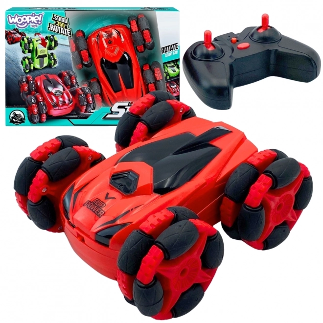 Woopie Zabawne RC auto z akrobacjami 360° z zdalnym sterowaniem 2,4 GHz