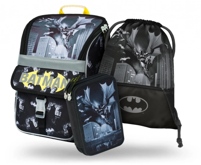 Zestaw przyborów szkolnych Zippy Batman Dark City