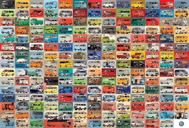 Puzzle EUROGRAPHICS VW Groovy Bus 2000 elementów