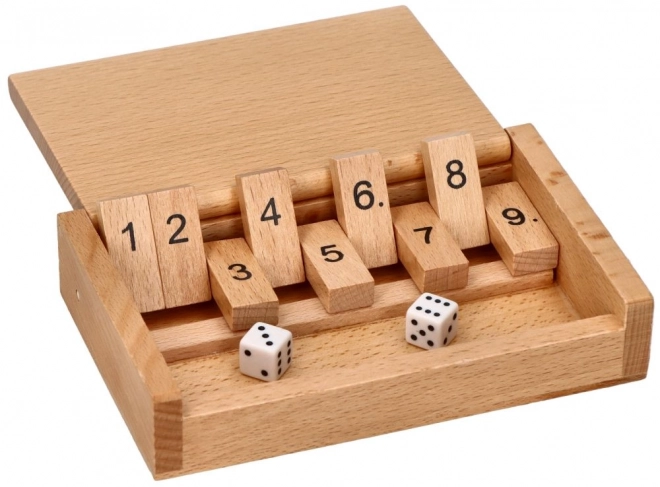 Goki gra podróżna Shut the Box – szansa