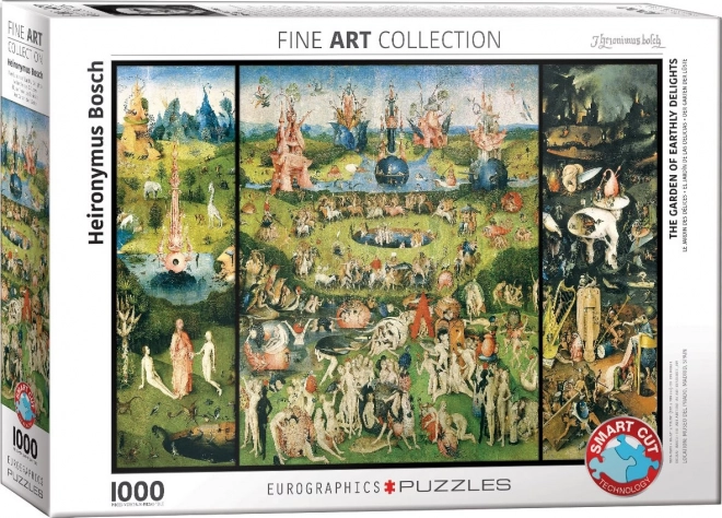 Puzzle Ogród rozkoszy ziemskich 1000 elementów od Eurographics