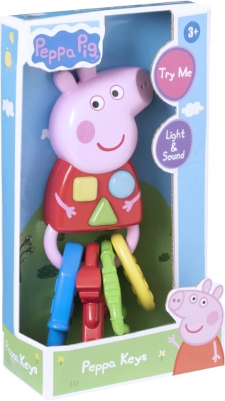 Dziecięce kluczyki Świnka Peppa