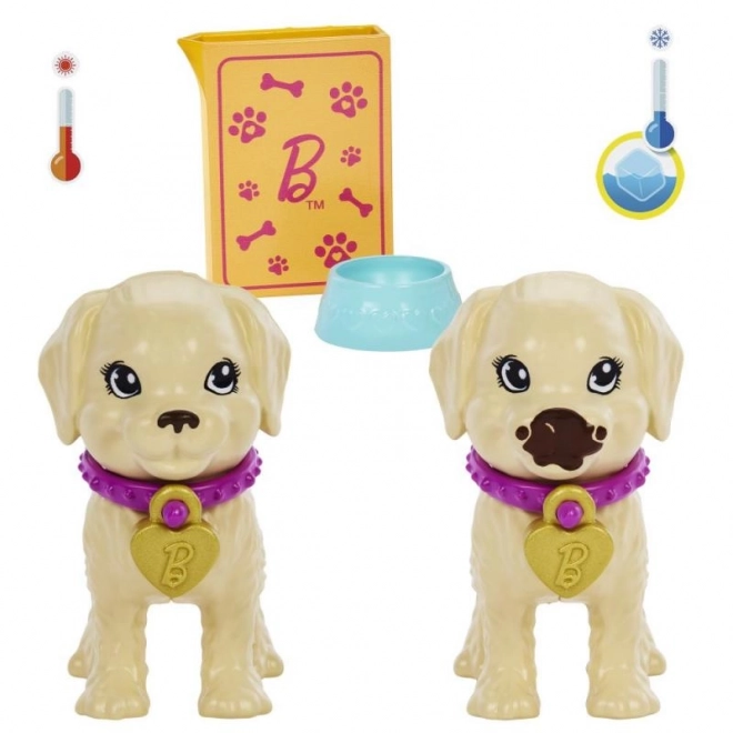 Barbie Lalka z pieskami HKD86