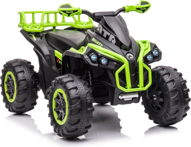 Dziecięcy elektryczny quad zielony