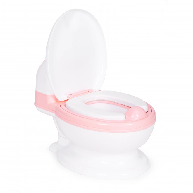 Nocnik toaletowy z wyjmowaną wkładką, zamkniętą deską do sedesu dziecięcego i szczotką ECOTOYS